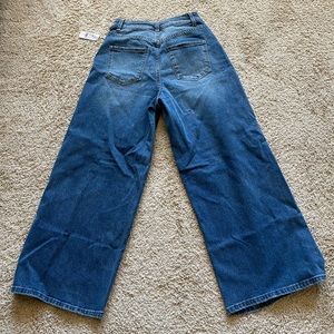 Brand new New York and Co. wide leg jeans, size 4.